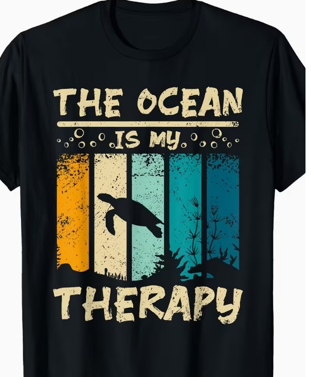 TSHIRT THE OCEAN THERAPY