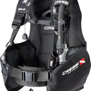 ssi Scuba Diving Jacket BCD Designed for Intense Use - High-Lift Capacity, Nylon 500D, Large Pockets - Solid: Designed in Italy