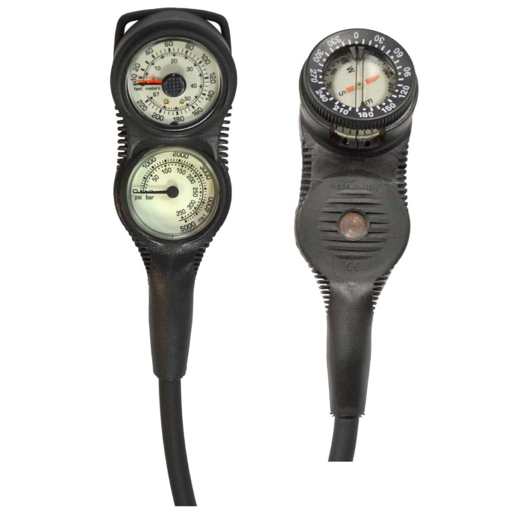Sea Elite Slimline 3 Gauge Consola Global